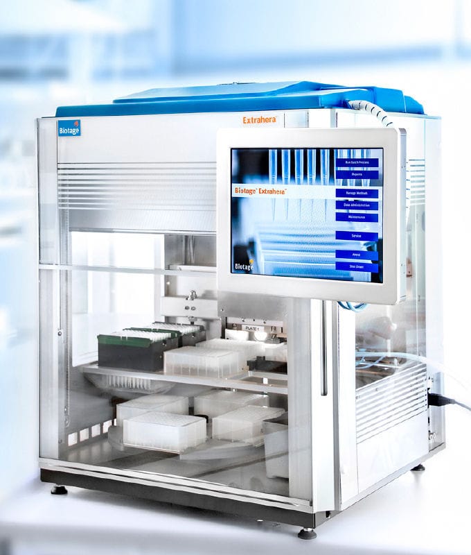 Automated sample preparation system Biotage® Extrahera ...
