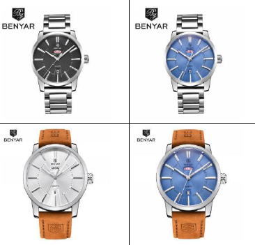 Часы BENYAR Co. Ltd.