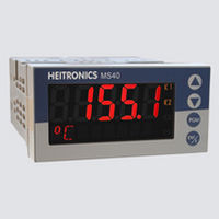 Temperature panel meter MS407-segmentprogrammableRS-232