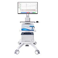 Computer-based urodynamic system (MORADV) Morpheus® UHD Advanced on casterswith wireless connectionwith pelvic electromyography