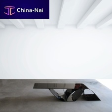 Original design sideboard table DENALIpolycarbonatepolycarbonate baserectangular