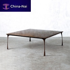 Art Nouveau style coffee table BASILICAcoppersquarehome
