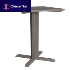 Contemporary high bar table SKAALceramicmarblemetal base