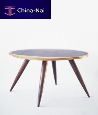 Contemporary coffee table CLOUD walnutroundhome