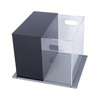 Light/dark anxiety test animal research cage 63101for rodentsmodular