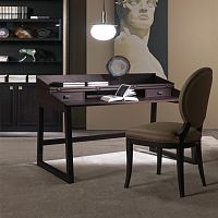 Contemporary writing desk TIBERIO/2oakwith storage2-drawer