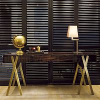 Contemporary desk MATTHIEUebonymetal