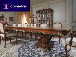 Louis XV style table ART. 951/2walnutwalnut baserectangular