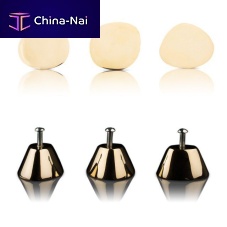 Contemporary furniture knob FACEbrasspolished brass