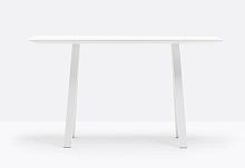 Contemporary high bar table ARKI ARK107laminatesteel baserectangular