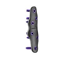 Metatarsophalangeal joint arthrodesis plate lockingnon-lockingmetallic