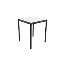 Contemporary table T-TABLE-60MDFsteelsteel base