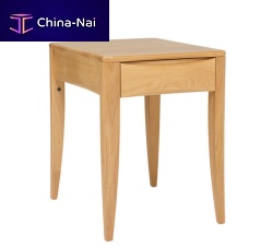 Contemporary bedside table ARTISANnatural oakrectangularwith drawer