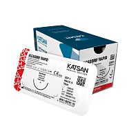 Short-term absorbable suture thread ALCASORB® RAPIDophthalmic surgerywound surgerypediatric general surgery