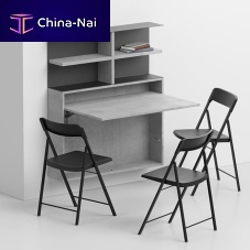 Wall-mounted desk BUREAU2-4 personcontemporarylaminate