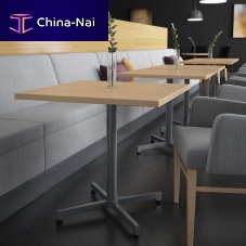 Contemporary table NOSHwalnutlaminated woodcherrywood