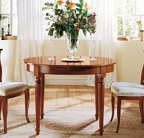 Traditional table 273woodenroundoval
