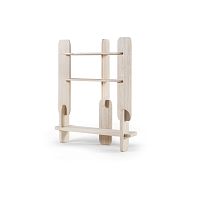 Free-standing bookcase GREFFAGEcontemporarywoodenby Claudio Cappellini