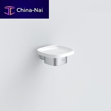 Wall-mounted soap dish metalceramic