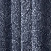 Curtain fabric AGNES FIL COUP geometric patternlinendecorative