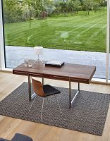 Contemporary desk AK 1340oakwalnutash