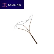 Kidney stone extraction endoscopic basket tipless