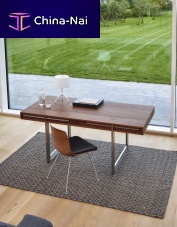 Contemporary desk AK 1340oakwalnutash