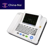 Resting electrocardiograph ECG1200A12-channeldigitalwith printer