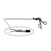 Laparoscopic scissors for humanscurved