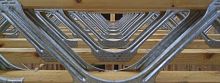 Wooden girder POSI-JOISTSmetallattice