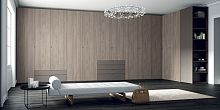 Corner wardrobe A1contemporarywoodenwith swing doors