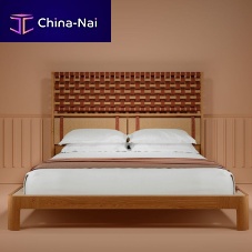 Double bed O�Connell IIcontemporaryupholsteredwith headboard
