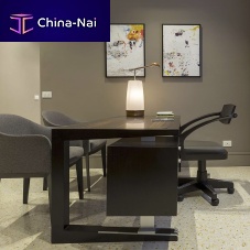 Executive desk ZENOfree-standingcontemporarywood veneer