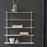 Wall-mounted shelf NIVOcontemporaryoakash