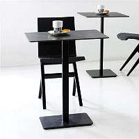 Contemporary table PONOQlacquered metallacquered metal baseround