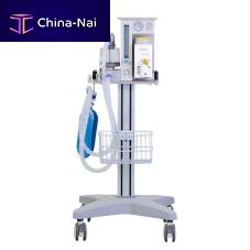 Trolley-mounted veterinary anesthesia workstation DM6C