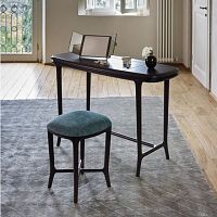 Contemporary dressing table DOROTEAplywoodAmerican walnut1-seat