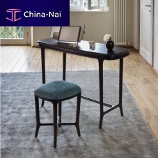 Contemporary dressing table DOROTEAplywoodAmerican walnut1-seat