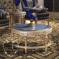 Classic coffee table 14629solid woodsolid wood baseround