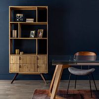 Free-standing bookcase LIFEcontemporarywooden