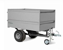 Dump trailer Park Ranger 2150containertowedfor industrial materials