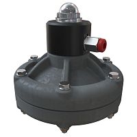 Diaphragm pulsation damper EQUAFLUX 51 pneumaticautomaticfor pump
