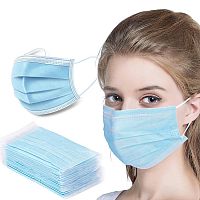 EN14683 surgical mask adultbox of 50blue