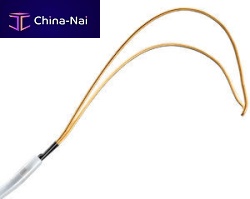 Intestinal polyp extraction endoscopic basket AndraSnarestraight