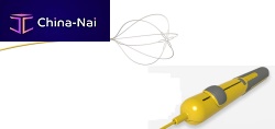 Kidney stone extraction endoscopic basket tipless