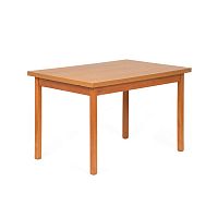 Contemporary table BABUwoodenwooden baserectangular