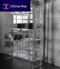Modular shelf SOUND-RACKlowhighroom divider