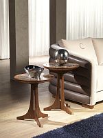 Contemporary side table TL50 TL51 DESYO woodenroundhome