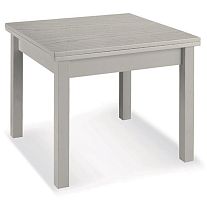 Contemporary table BOERsolid woodwood veneersquare