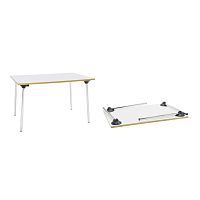 Contemporary table FOLDplywoodbeechlaminate